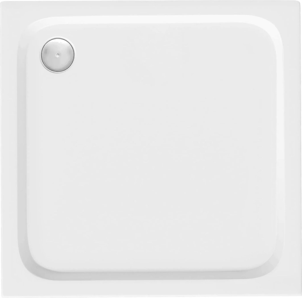 Piatto doccia acrilico Rea Belmond White 80x80