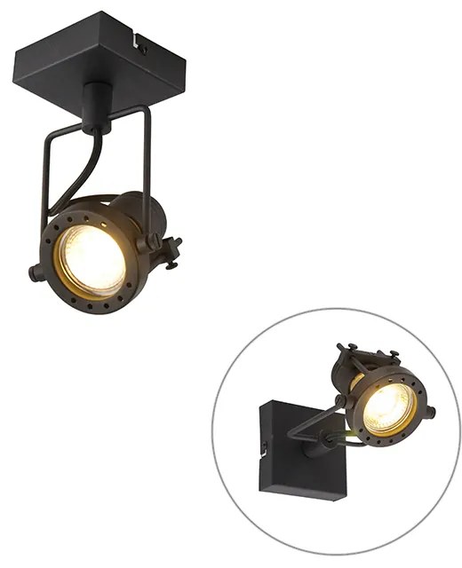 Faretto industriale nero - Suplux