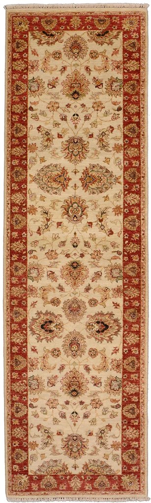 Ziegler Tappeto orientale 300 x 90 Beige (Pakistan) Annodato A Mano