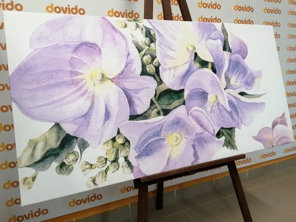 Stampa su tela – Composizione delicata di fiori
