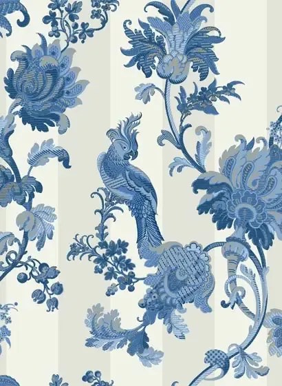 Cole & Son Carta da parati Zerzura - China Blue