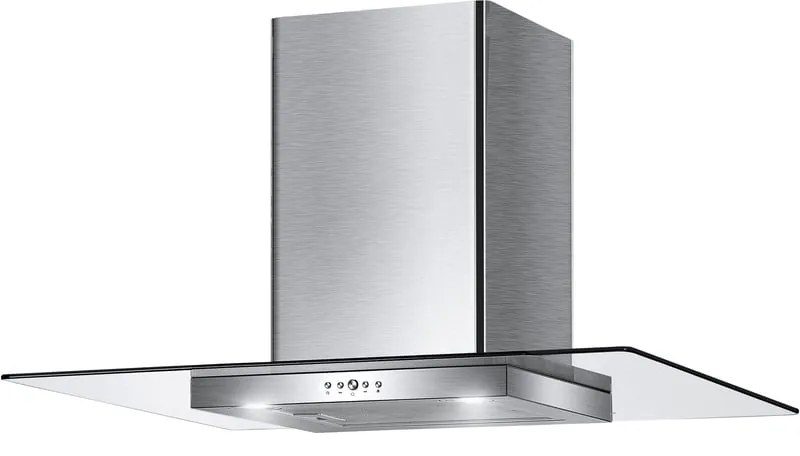 Cappa a parete TGL XA90 FABER argento L 90 cm