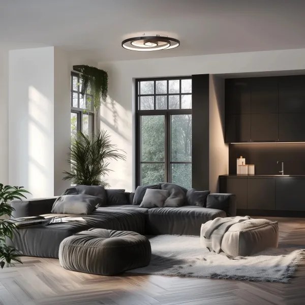 Brilagi - Plafoniera da soffitto dimmerabile VELO LED/52W/230V 3000/4000/6000K + telecomando