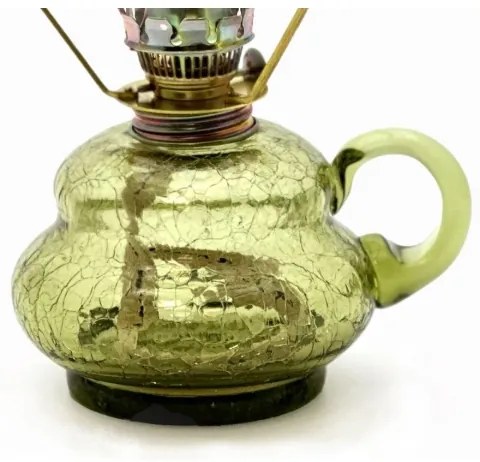 Lampada a olio  ANNA 33 cm verde