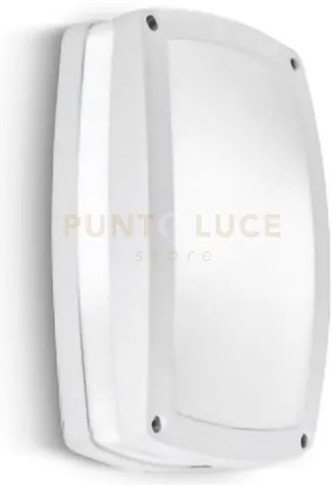 Ges303- plafoniera 29cm per esterno ip54 2 luci attacco e27 colore ...