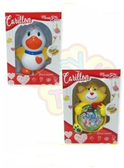 Trade Shop - Mondo Bebe' Carillon Per Neonato Vari Animali Giocattolo Gioco Bambino