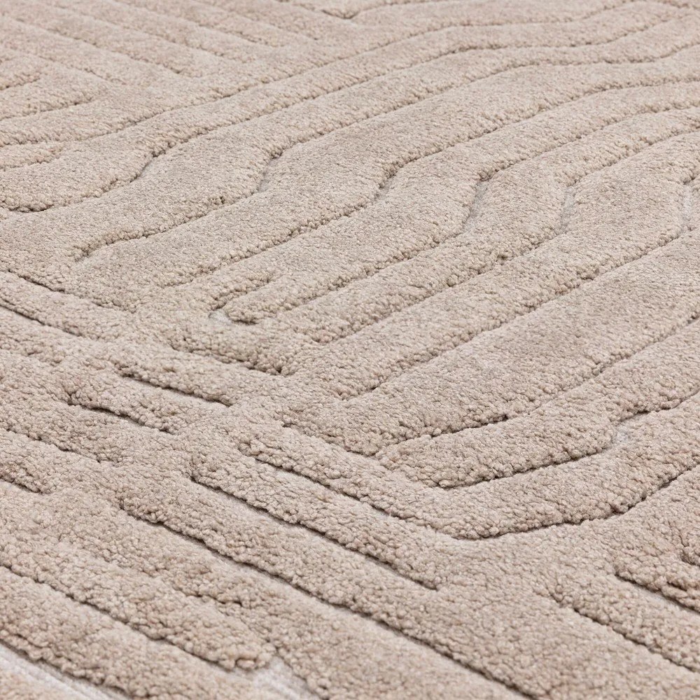 Tappeto beige 200x290 cm Valley - Asiatic Carpets