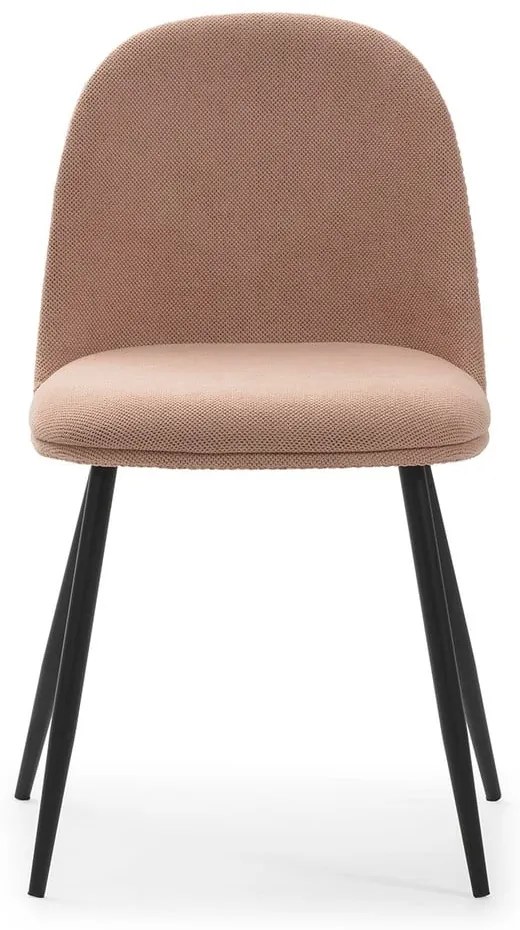 Sedie da pranzo in set in rosa chiaro 4 pz Malila – Marckeric