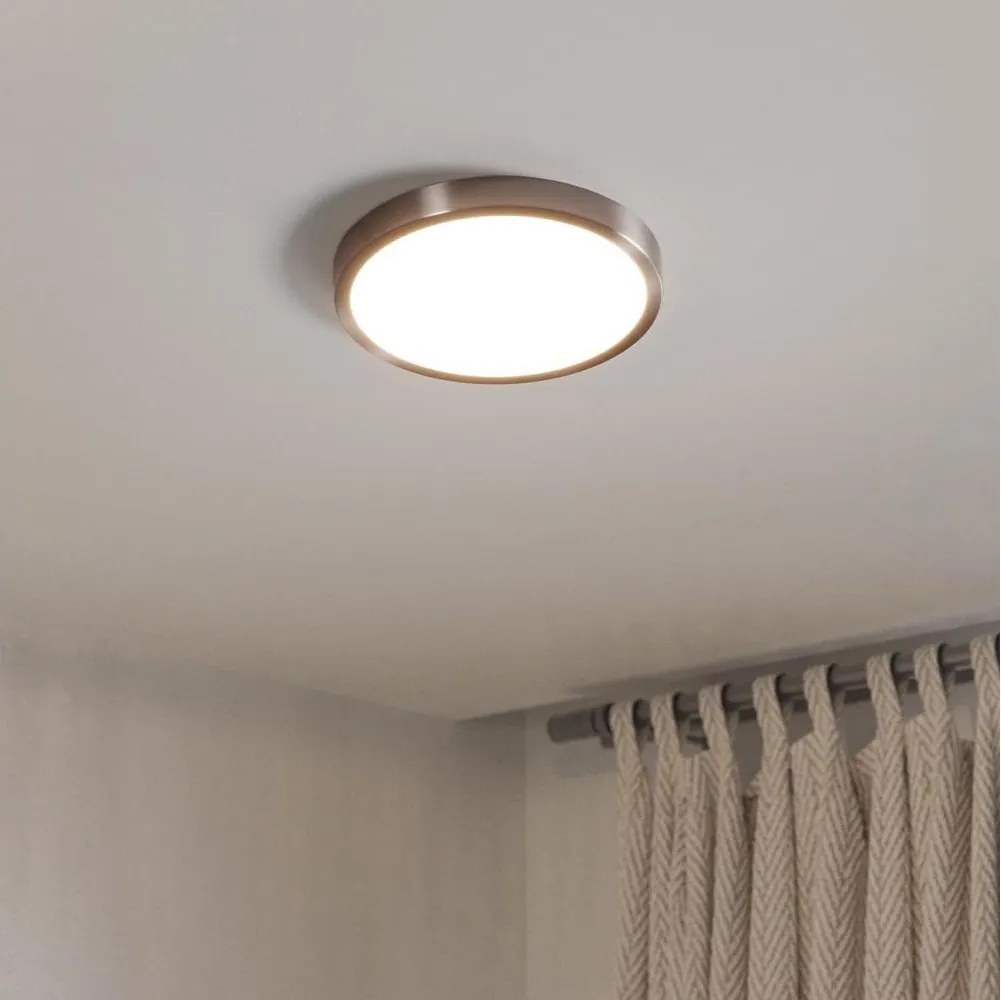 Eglo 901317 - Plafoniera LED FUEVA LED/14,2W/230V 2700/4000/6500K Ø27,8 cm cromo