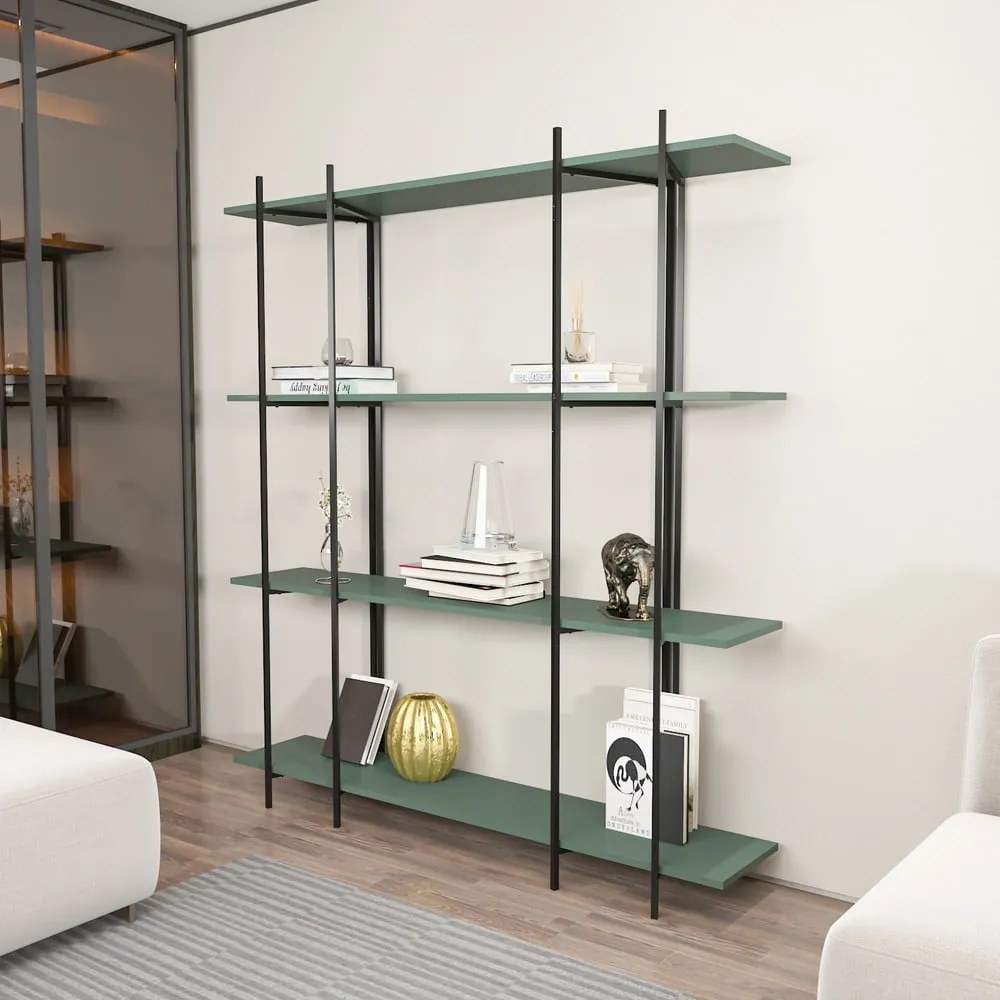 Libreria verde 160x180 cm Moss - Kalune Design