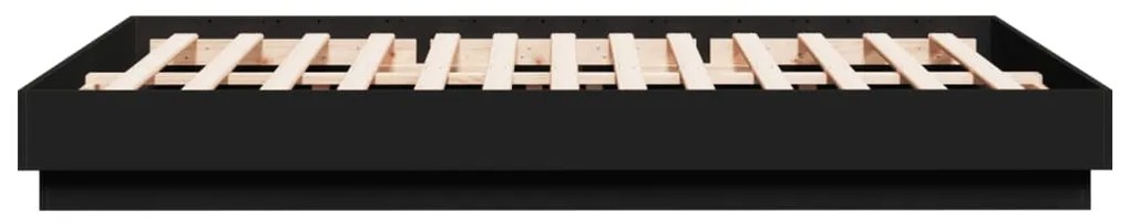 Giroletto nero 120x200 cm in legno multistrato