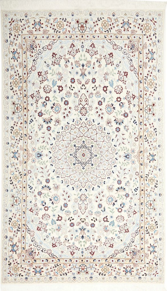 Nain Tappeto persiano 130x210 Beige (Iran) Annodato A Mano