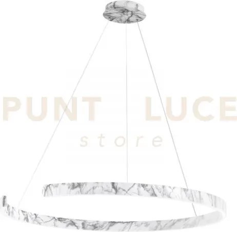 Lampadario a sospensione led navel marmo 50w 6600lm cct 3000 4000 6...
