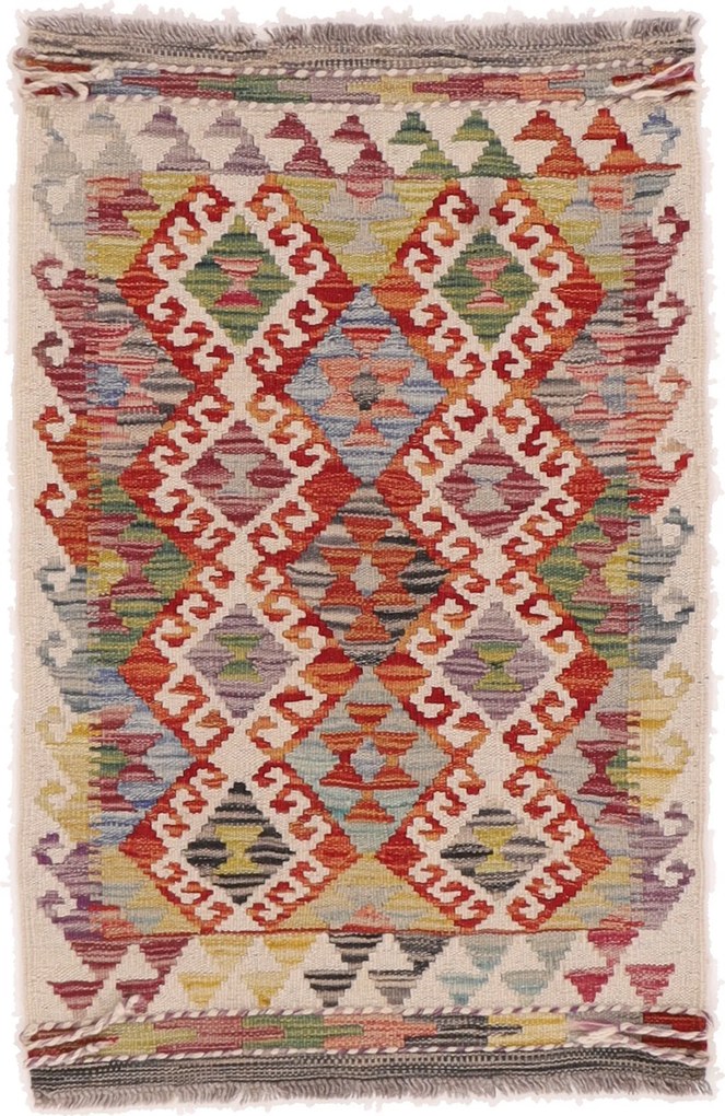 Kilim Tappeto orientale 60x100 (Afghanistan) Tessuto A Mano