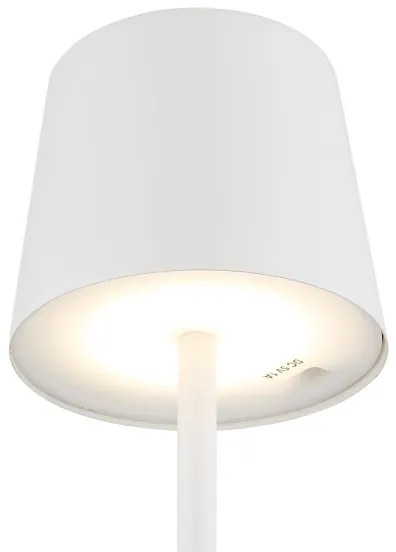 Globo 58482W-LED lampada da tavolo ricaricabile touch VAN. 2W/5V 2200mAh IP44 bi