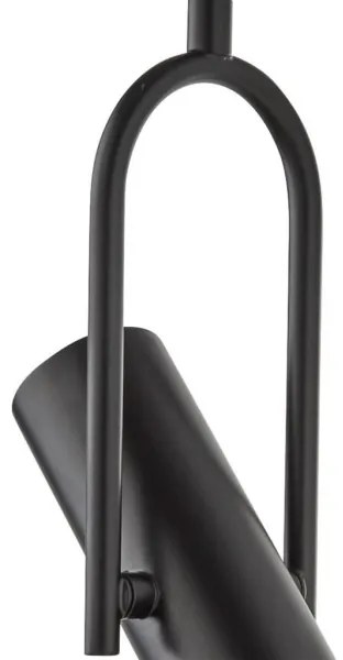 Searchlight 1891-1BK - Lampadario a sospensione con filo TELESCOPE 1xGU10/10W/230V