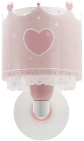 Dalber 61109 - Applique per bambini LITTLE QUEEN 1xE27/60W/230V