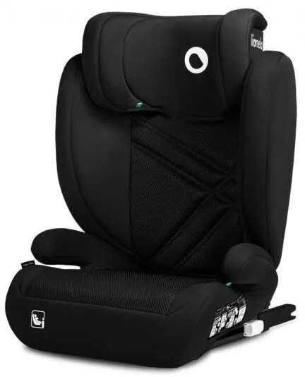 Lionelo - Seggiolino auto HUGO i-Dimensioni 100-150 cm nero
