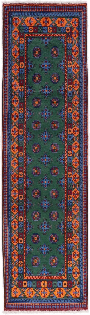 Afghan Tappeto 290 x 80 (Afghanistan) Annodato A Mano