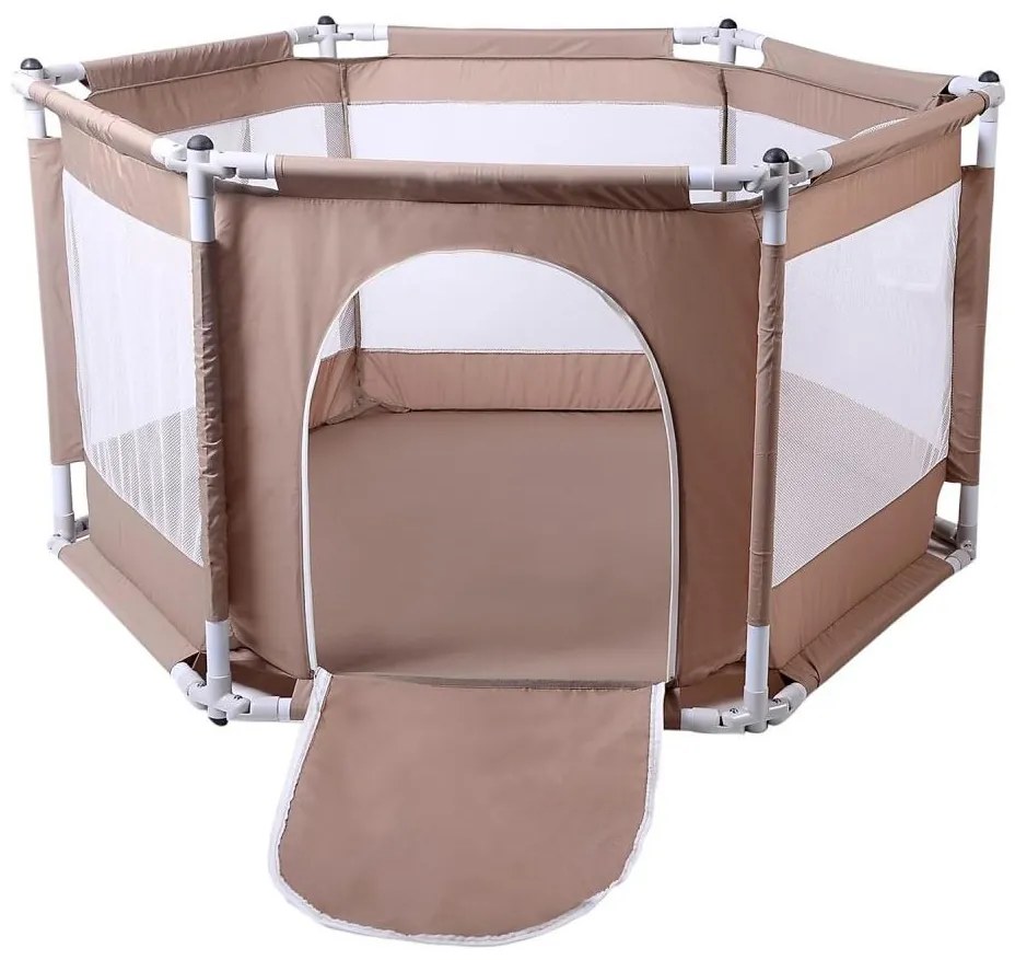 Box giochi 120 cm marrone