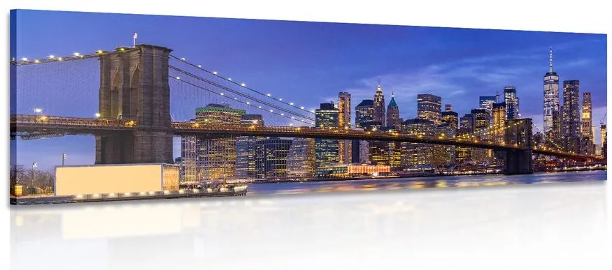 Stampa su tela – Affascinante ponte di Brooklyn