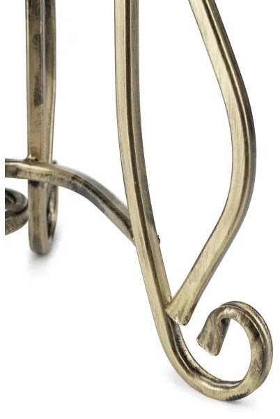 Portafiori 62x28 cm oro