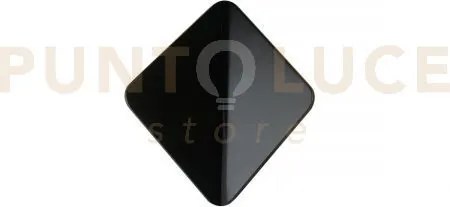 Applique a parete led kite nera 6 w 540lm 4000k 17,5x8x19,7cm