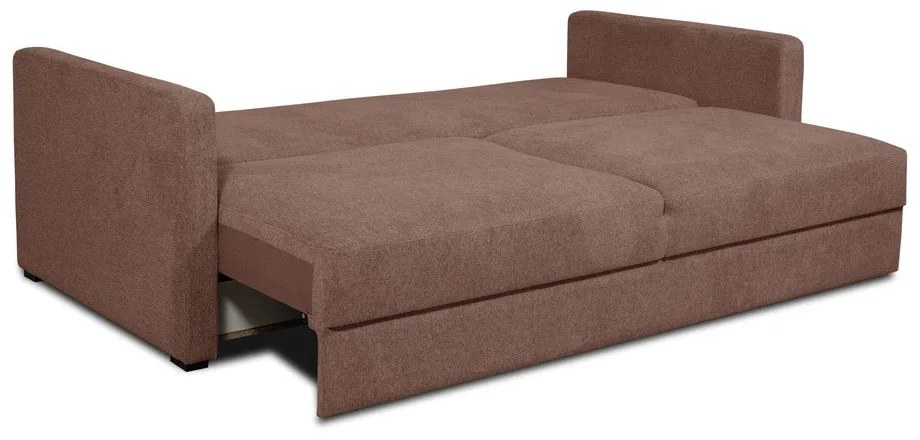 Divano letto marrone 218 cm Resmo - Scandic
