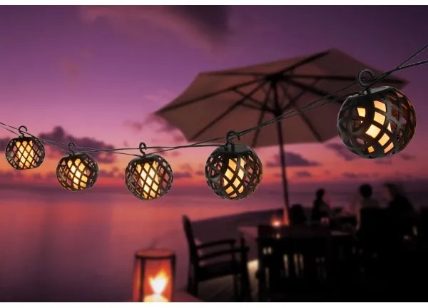 Globo 33686-8 - Catena decorativa solare a LED 98xLED/0,1W/3V IP44