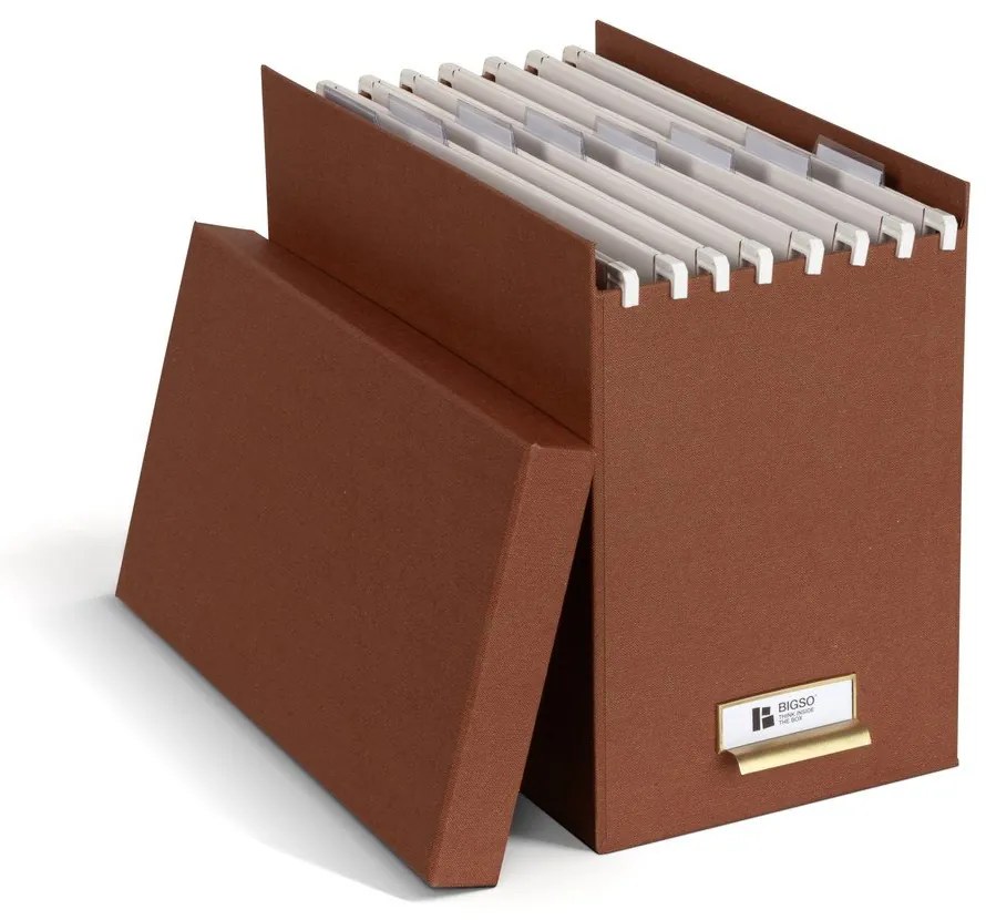 Organizer in cartone per documenti Johan Restore Paper Laminate – Bigso
