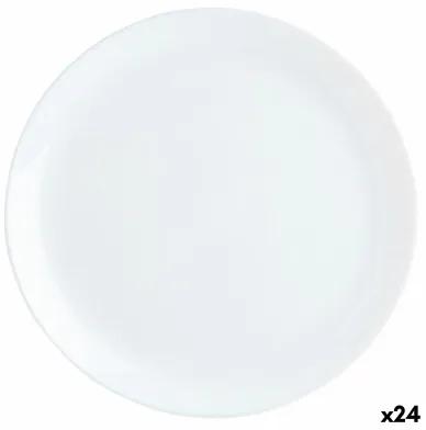 Piatto da pranzo Luminarc Diwali Bianco Vetro Ø 27 cm (24 Unità)