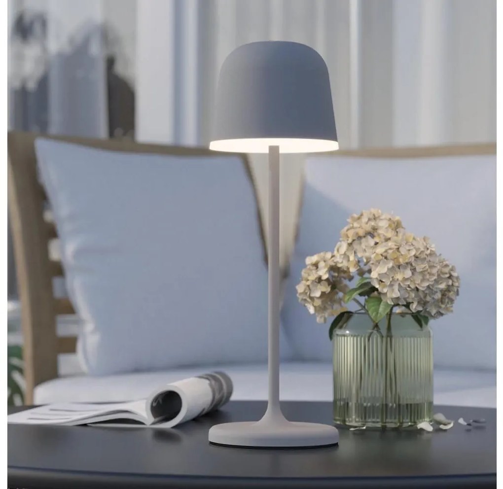 Eglo 900458 - Lampada LED dimmerabile esterna MANNERA 2,2W/5V 1800mAh grigia IP5