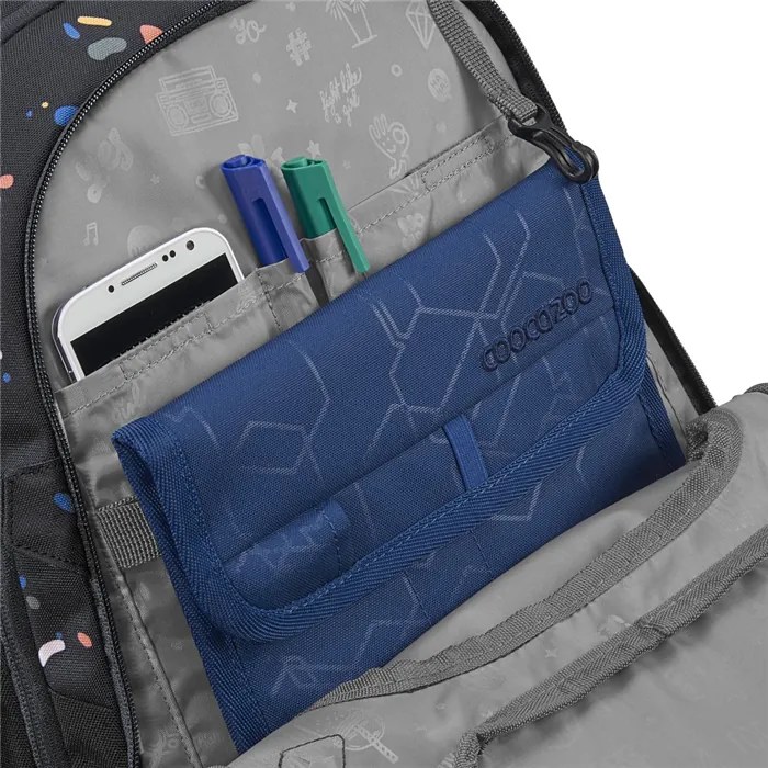 Zaino scuola coocazoo PORTER, Sprinkled Candy, certificato AGR