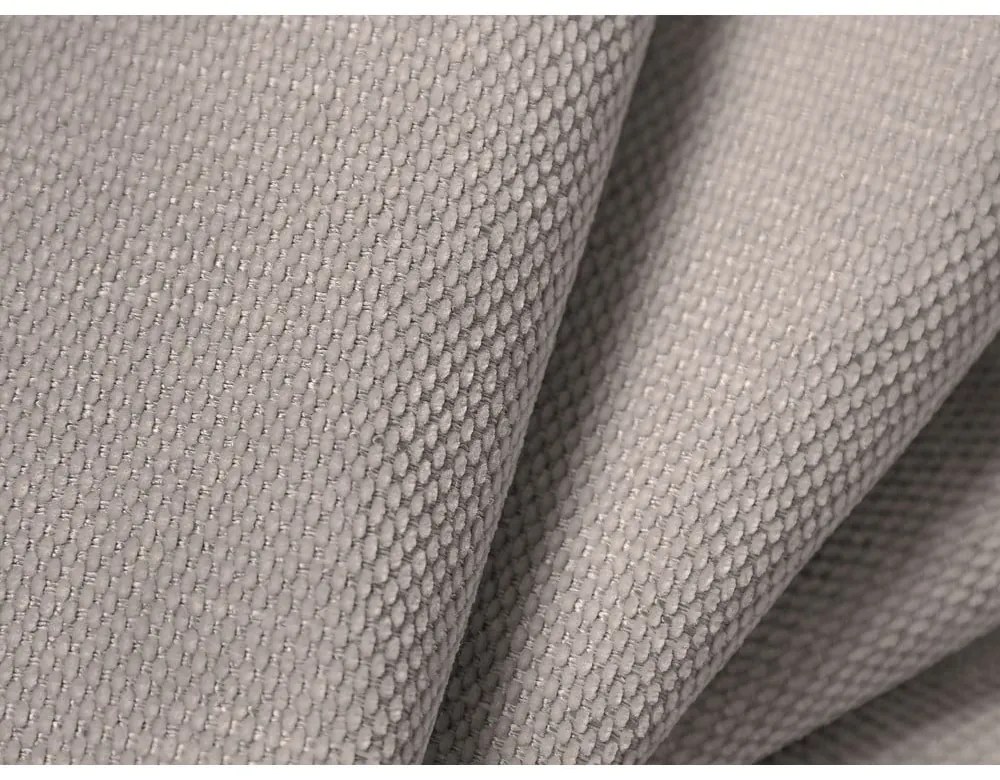 Letto matrimoniale imbottito grigio chiaro con contenitore e doghe 180x200 cm Colonel - Cosmopolitan Design