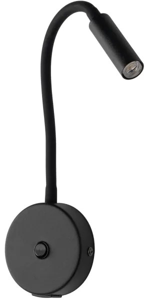 Lampada da parete con USB port LAGOS 1xG9/3W/5V nero