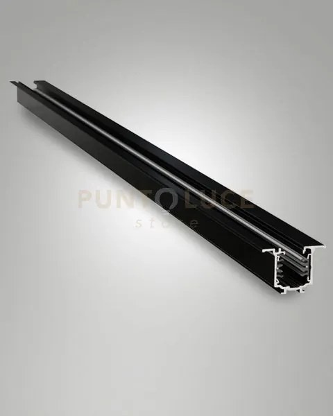 6121-06-300 binario nero incasso 3 fasi+dali l.300cm