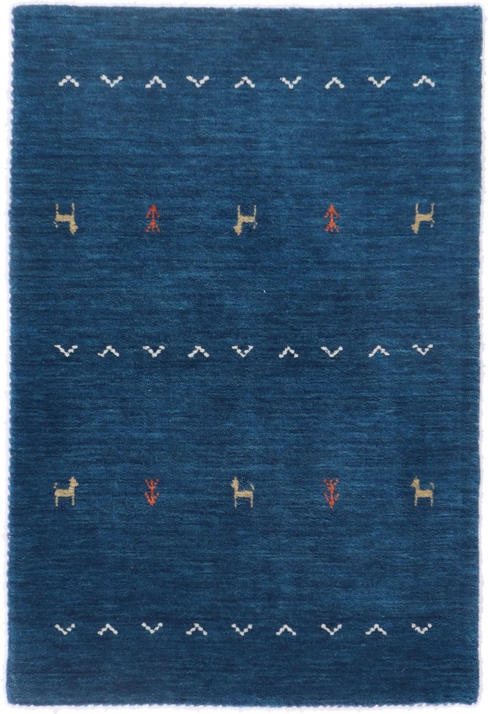Tappeto orientale 90x60 (Indian) Annodato A Mano