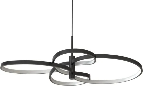 Lampada a sospensione LED su cavo RIBBON LED/37W/230V 4000K nero