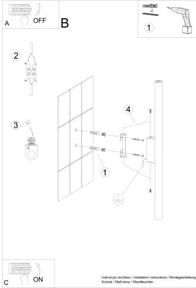 Sollux SL.1523 - Applique PASTELO 2xG9/8W/230V verde