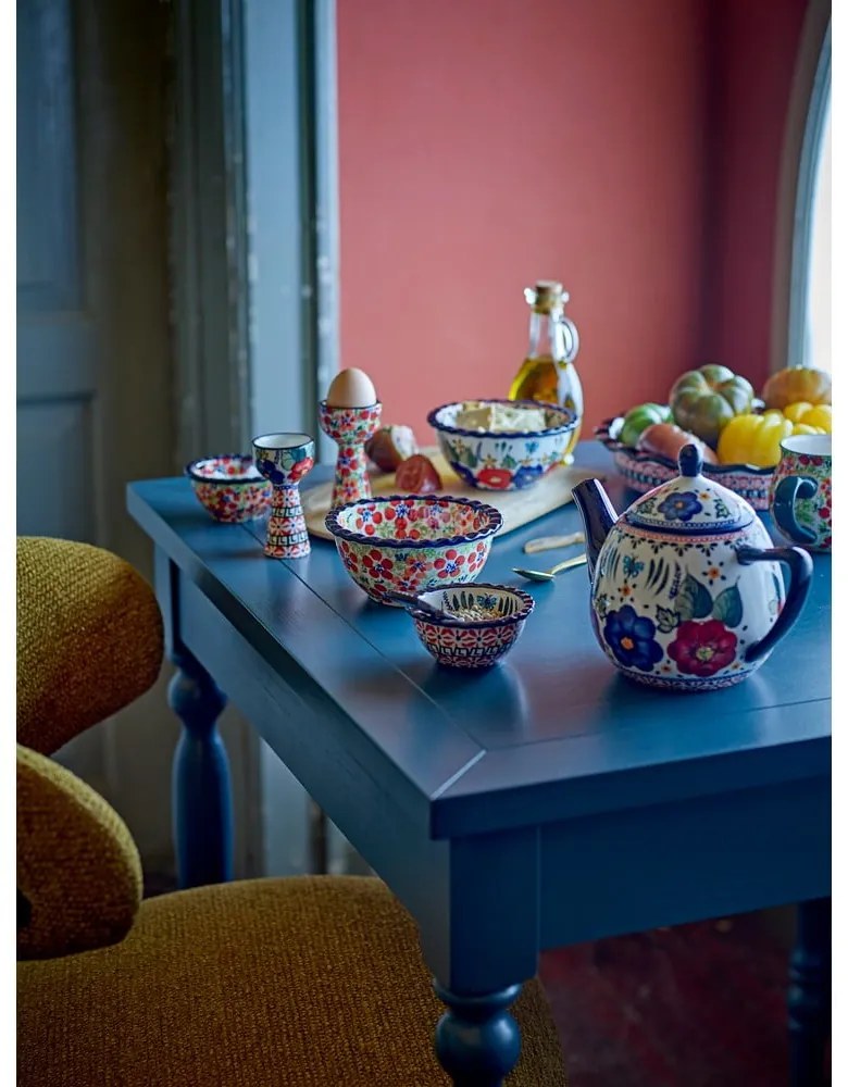 Ciotoline in set da portata rosse in gres 2 pz 95 ml Florist – Bloomingville