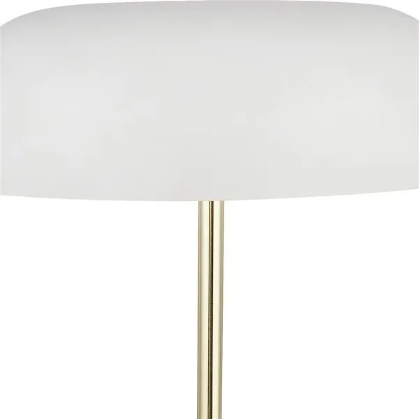 Searchlight EU60707WH - Lampada da tavolo HANOVER 2xE14/7W/230V bianco/oro