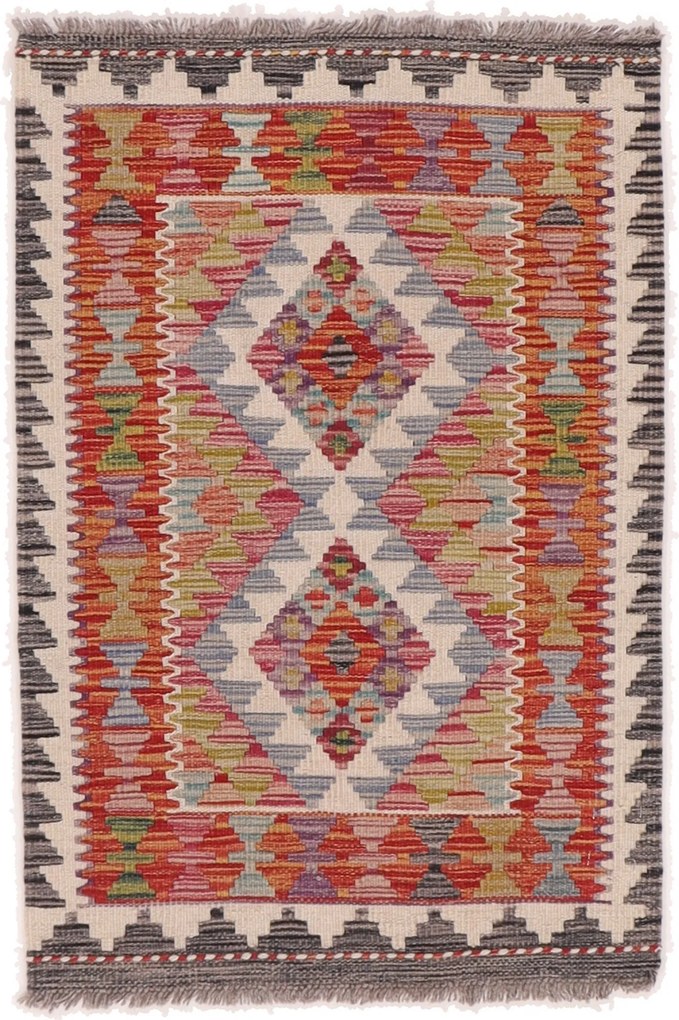 Kilim Tappeto orientale 90 x 60 (Afghanistan) Tessuto A Mano