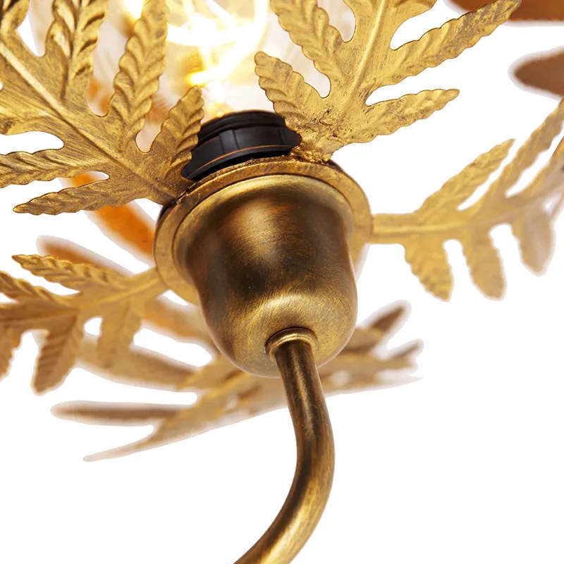 Applique vintage dorata 25 cm - Botanica