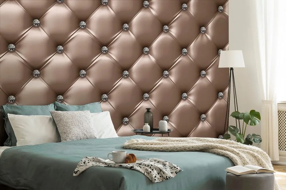 Carta da parati – Eleganza pelle in rame