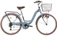 Bicicletta City Ragazza 28 6V H43 cm Azzurra