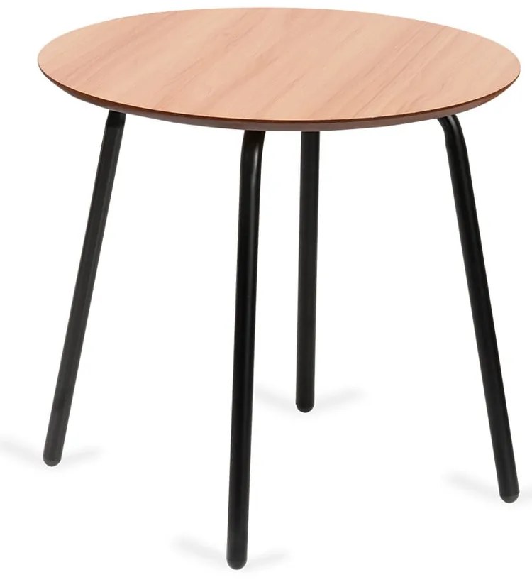 Set di tavolini rotondi Luke di colore neutro 2pz, ø 55 cm - Bonami Essentials