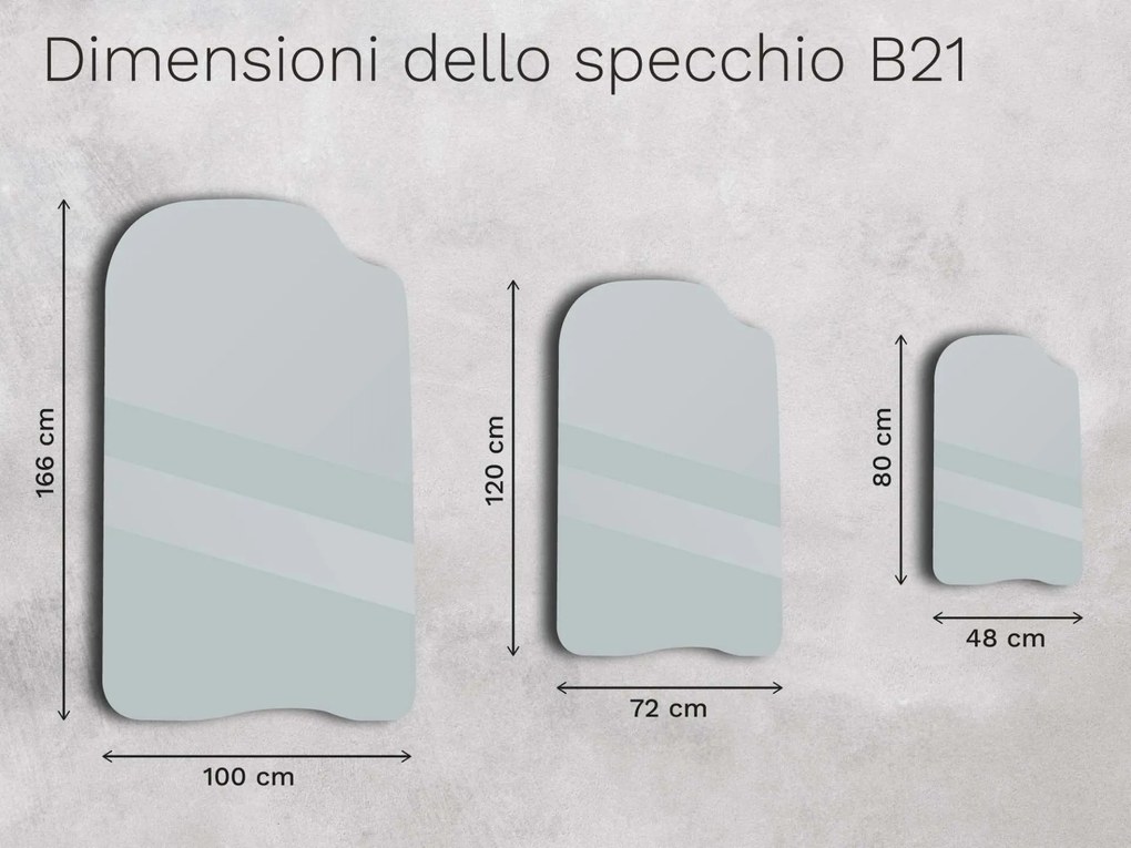 Specchio Base B21 48×80