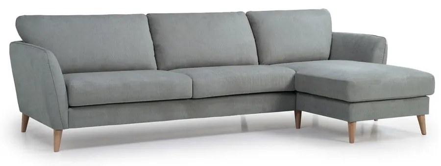 Divano angolare grigio chiaro (angolo destro) Oslo - Scandic