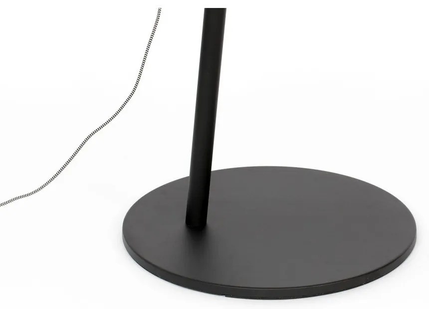 Lampada da terra nera Tokio - White Label