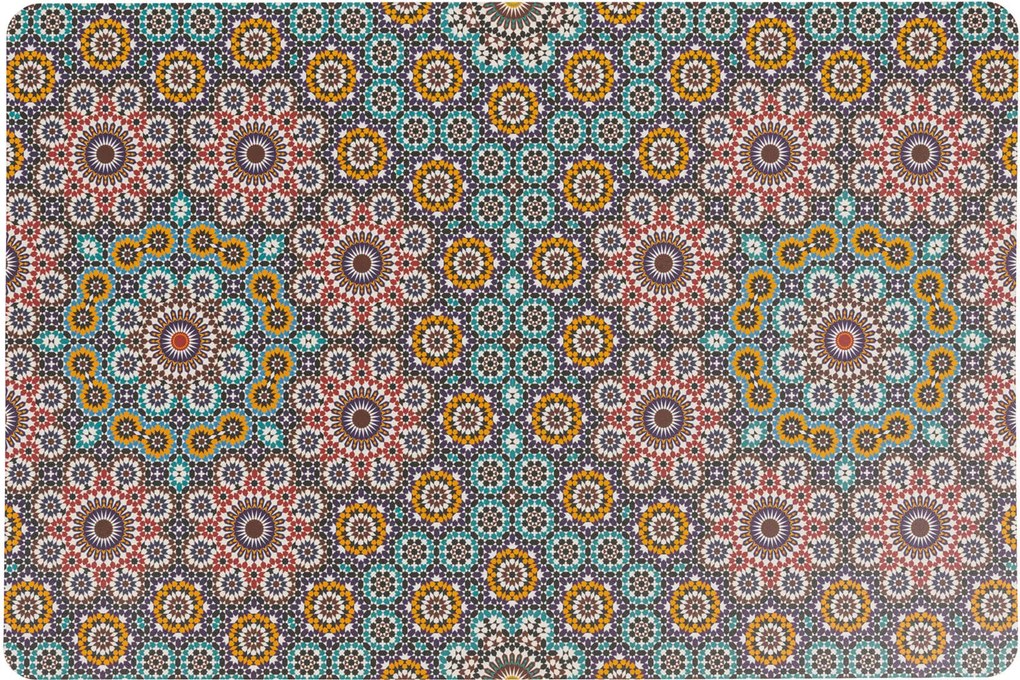 Set 6 Tovagliette Rettangolare Double Face VdE Tivoli 1996 Marrakech...